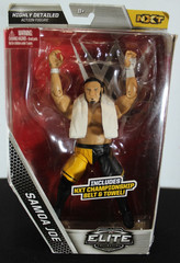 Mattel 2016 WWE Samoa Joe NXT Elite Collection GameStop Exclusive 99% Complete
