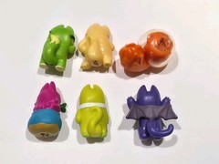 Lot Of 6 Lost Kitties Toy Figures Bowley Professor Purkins Francis