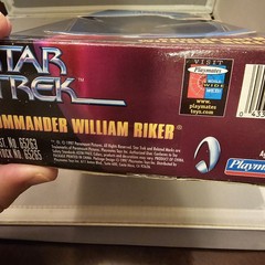 Star Trek Next Generation Commander William Riker Action Figure 1997 Playmates