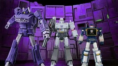 Transformers Vintage G1 Masterpiece Studio Series Decepticons Diorama Backdrop