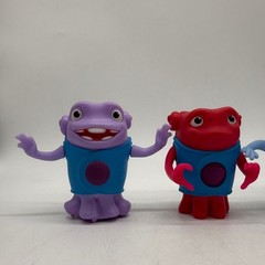 DreamWorks Home Movie Oh Boov Action Figure Lot of 4 Pig the Cat Fast Food Toys