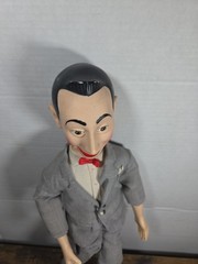 Vintage 1987 Matchbox Toys Pee-Wee Herman Talking Pull String Doll Still Works