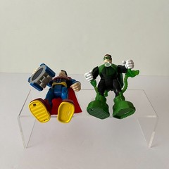 DC Comics Superman Green Lantern Talking Voice Hero World Fisher-Price TESTED