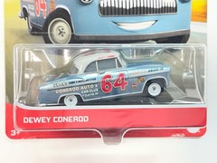 DISNEY PIXAR CARS METAL DEWEY CONEROD