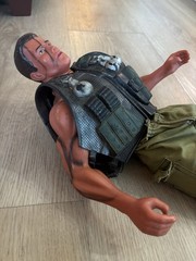 1985 Diamond Toymaker Arnold Schwarzenegger 16” Commando Action Figure 1980s Toy