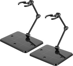Diorama-Ready Action Figure Stands – 2 Pack Adjustable for 3.75 & 6-Inch Figures