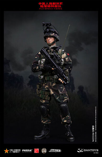 DAMTOYS 1/6 78022 PLA Special Force Action Figure