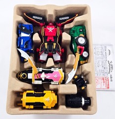 Gokaiger DX GOKAI-OH COMPLETE CIB Bandai Japan Power Rangers Megazord Gokaioh