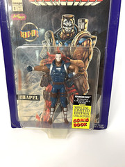 JusToys Bend Em 1995 Collectors Edition Youngblood CHAPEL Figure With Comic