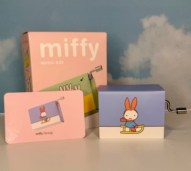 Miffy Music Box Hand Crank Collectible Customer Pick New