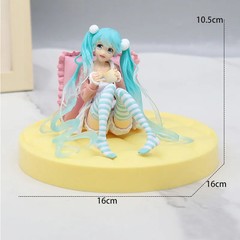 Hot Kawaii Hatsune Miku Anime Action Figure PVC Collection Model Doll Birthday