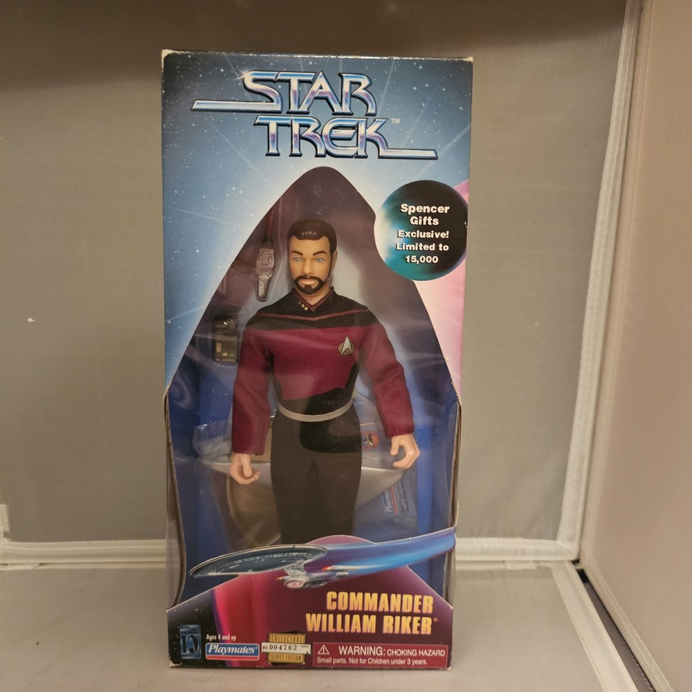 Star Trek Next Generation Commander William Riker Action Figure 1997 Playmates
