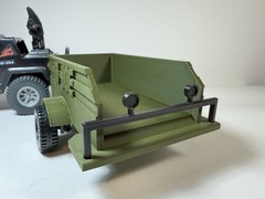 Custom 3d Printed Trailer Modification For G.I. Joe Whirlwind Twin Cannon