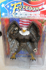 Freedom The American Eagle Action Figure by Mezco Toyz 9/11 Commemorative Figure