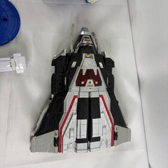 Power Rangers In Space DX Astro Delta Megazord 1997 Bandai Super Galaxy Mega