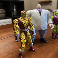 Marvel Spider-Man Action Figures – 1990/1994 Toy Biz – King Pin/Scorpion/Shocker