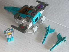 1987 Hasbro Transformers G1 Brainstorm Headmaster-100% Complete