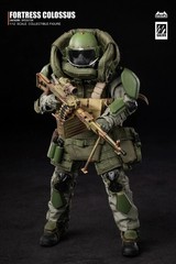 HASUKI SA02 1/12 Black Ops NO.2 Shield Soldier 6″ Action Figure Toy Model Sealed
