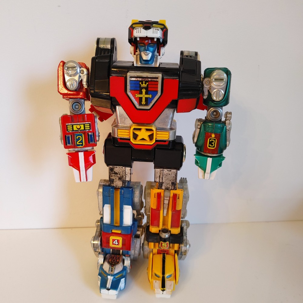 Vintage 1981 Voltron Diecast 11″ Go Lion Force Defender Robot GB-36 Y&K