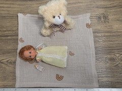 1/6 SCALE Mini Nursery Decor, Blanket, Teddy Bear, Diapers, Wipes, Announcements