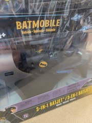 The Batman Batmobile And 3 In 1 Batjet Mega Buy. Brand New Sealed