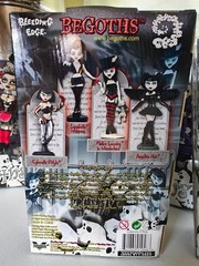Bleeding Edge Goths – Large Lot, 7 Figures, Original 4 – 7″, Rare/Exclusive