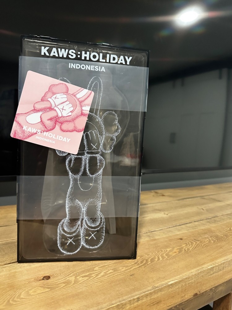 KAWS  Holiday Indonesia Black Vinyl Figure – NEW AUTHENTIC – IN HAND SHIPS Today