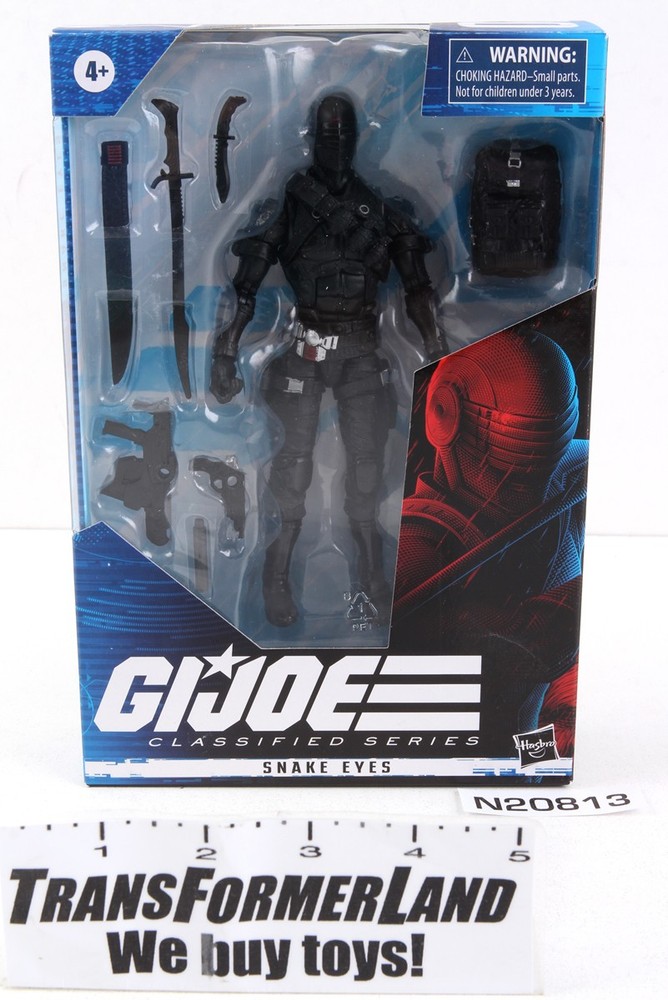 Snake Eyes Sealed NEW Classified Series G.I. Joe