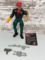 Vintage 1985 Coleco Rambo Force Of Freedom Gripper Action Figure w/ Accessories