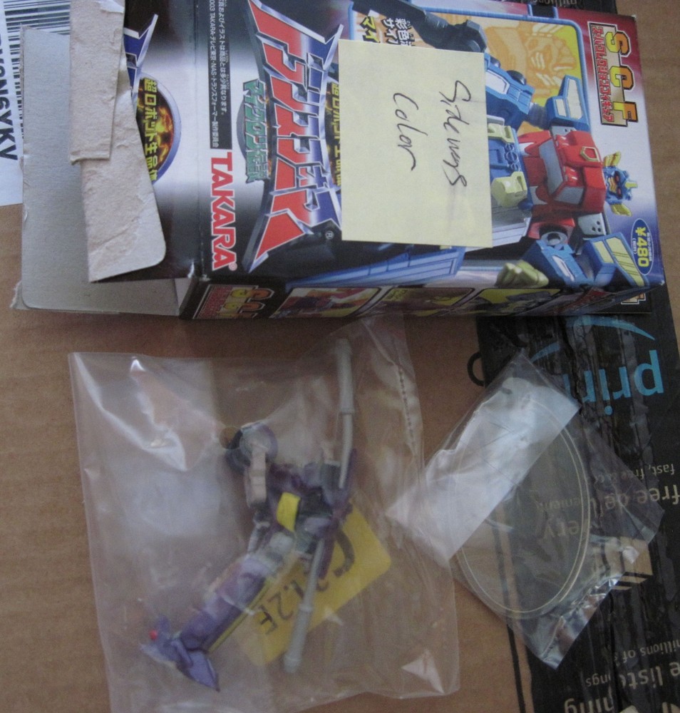 Takara Transformers ACT 10 PVC Armada Sideways Color with box