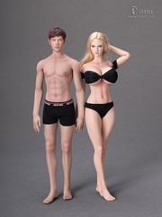 LDDOLL 32Boy 1/6 Steel Bone Finger Bone Seamless Muscular Man Body For 12″Figure