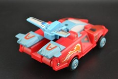 1987 TRANSFORMERS G1 TARGETMASTERS POINTBLANK AUTOBOT w/PEACEMAKER 100%