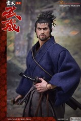WOLFKING Miyamoto Musashi 2.0 12in Action Figure Doll Deluxe Edition in stock