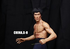 CHINA.X-H Fist of Fury Kung Fu Master Lee 1/6 Resin Tribute Statue Li Xiaolong