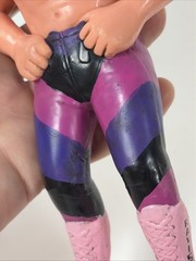 WWF LJN Superstars 1989 Rick Rude Black Card Wrestling Action Figure