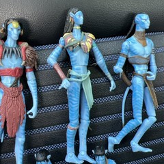 Avatar Figure Lot James Cameron Mattel Eytukan, Jake Sully x3, Tsu’Tey, Neytiri