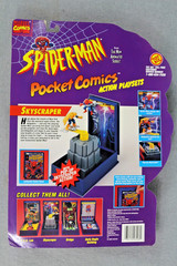 Vtg 1994 Toy Biz Spider-Man Pocket Comics Action Playset Skyscraper New on Card