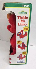 1996 Tyco Tickle Me Elmo Sesame Street Laughs, Shakes When Tickled New