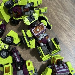 NBK Deformation Oversize Toys Robot Devastator Engineering Combiner INCOMPLETE