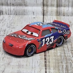 Disney Pixar Cars Todd Marcus #123 No Stall Piston Cup Race