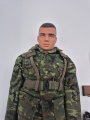 Lot of 21st Century Toys Vietnam Era US Soldier (4 with Accessories) + In Time