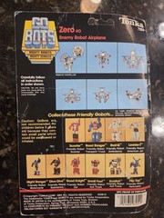 Vintage 1984 TONKA GOBOTS Zero 40 Enemy Robot Airplane NEW Sealed