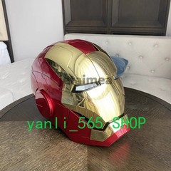 US! Iron Man Gold Mask Cosplay AUTOKING MK5 1:1 Helmet Wearable Voice-control