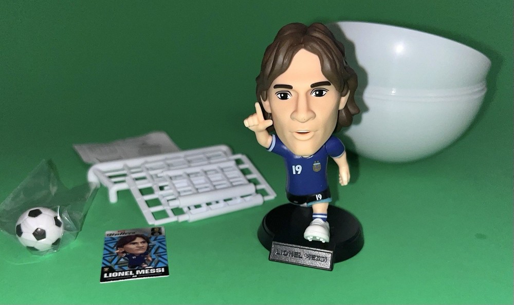 Lionel Messi RARE Zuru Ballers Mini Figure FIFA World Cup 2026 Soccer Argentina