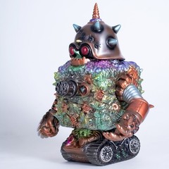 Paul Kaiju X Gunnzo 2015 Gobo King Japanese Soft Vinyl Sofubi Figure Mecha Robot