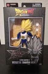 Bandai Dragon Ball Dragon Stars Super Saiyan 3 Vegeta Daima Version 6” Figure