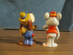 Vintage 1980’s / 1994 CHUCK E CHEESE SHOWTIME PIZZA PVC Figures x 12