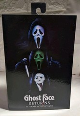 NECA Ultimate Ghost Face Returns New 2026 Scary Movie Scream Figure Ghostface