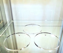 Clear Acrylic Mezco Flight Bases – set of 3