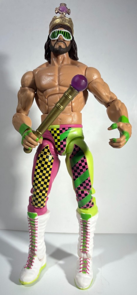 WWE Mattel Elite Target Hall Of Fame Macho King Randy Savage Loose & Complete